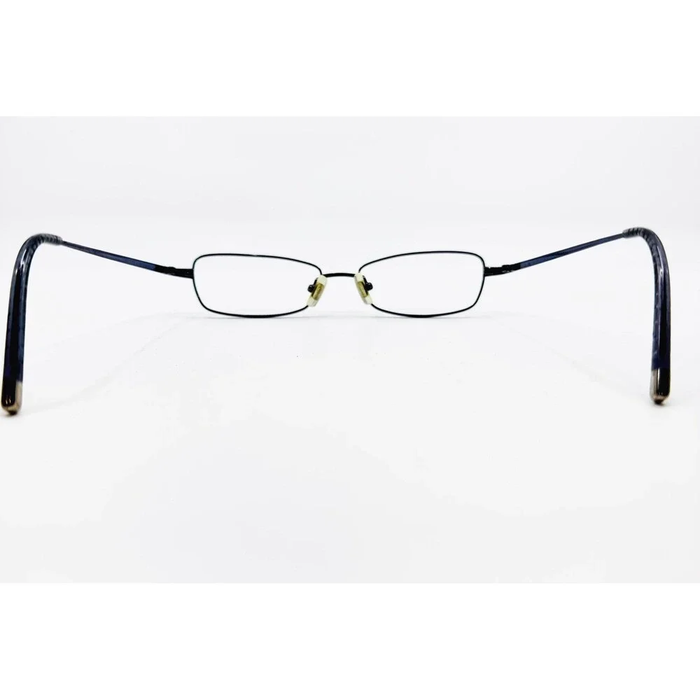 Calvin Klein Collection Eyeglasses Womens Blue Titanium 951 582 135